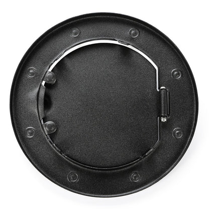 Rugged Ridge 07-18 Jeep Wrangler JK Textured Black Non-Locking Gas Cap Door Rugged Ridge Fuel Caps