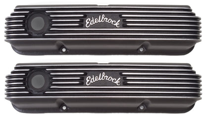 Edelbrock Valve Cover Classic Series Ford 1958-1976 FE V8 Black