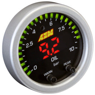 AEM X-Series 0-150 Oil Pressure Gauge Kit AEM Gauges