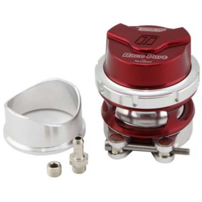 Turbosmart BOV Race Port Female Gen-V Red - No Weld Flange Turbosmart Blow Off Valves