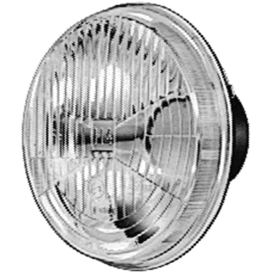 Hella Vision Plus 5-3/4in Round Conversion Headlamp High/Low Beam - Single Lamp Hella Driving Lights