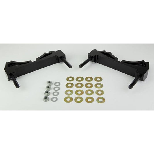 Wilwood Brackets (2) - w/Mounting Kit -W4A - P-Brake Kit 14in Rotor Wilwood Brake Hardware