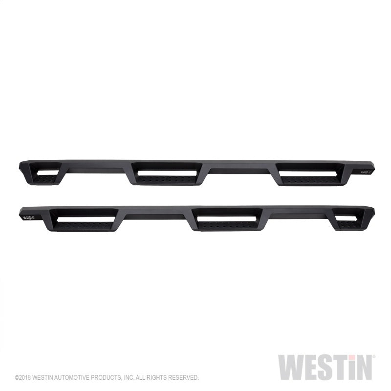 Westin 19-21 RAM 1500 QC 6.5ft bed (Excludes Classic) HDX Drop W2W Nerf Step Bars - Textured Black