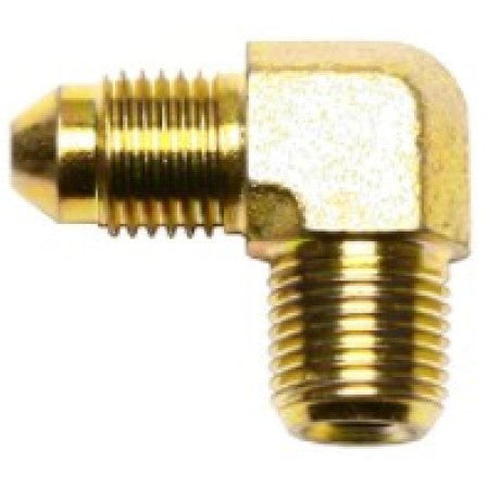 Wilwood Inlet Fitting - 1/8-27 NPT to -3 (90) Wilwood Brake Hardware