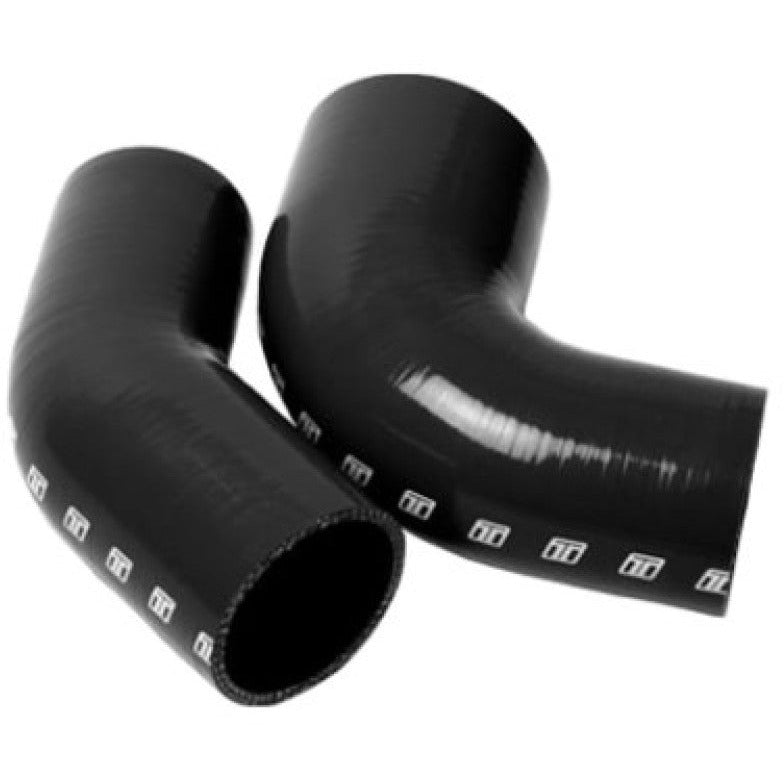 Turbosmart 90 Reducer Elbow 2.50in - 3.0in - Black Turbosmart Silicone Couplers & Hoses