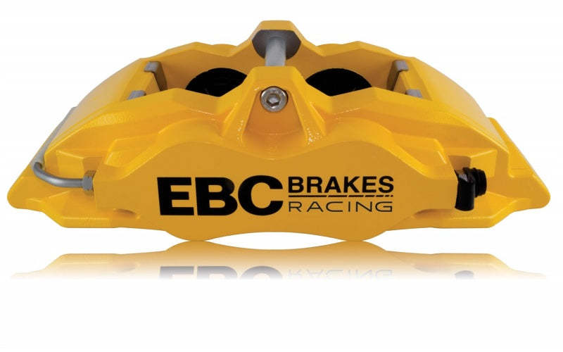 EBC Racing 92-00 BMW M3 (E36) Front Right Apollo-4 Yellow Caliper (for 355mm Rotor)