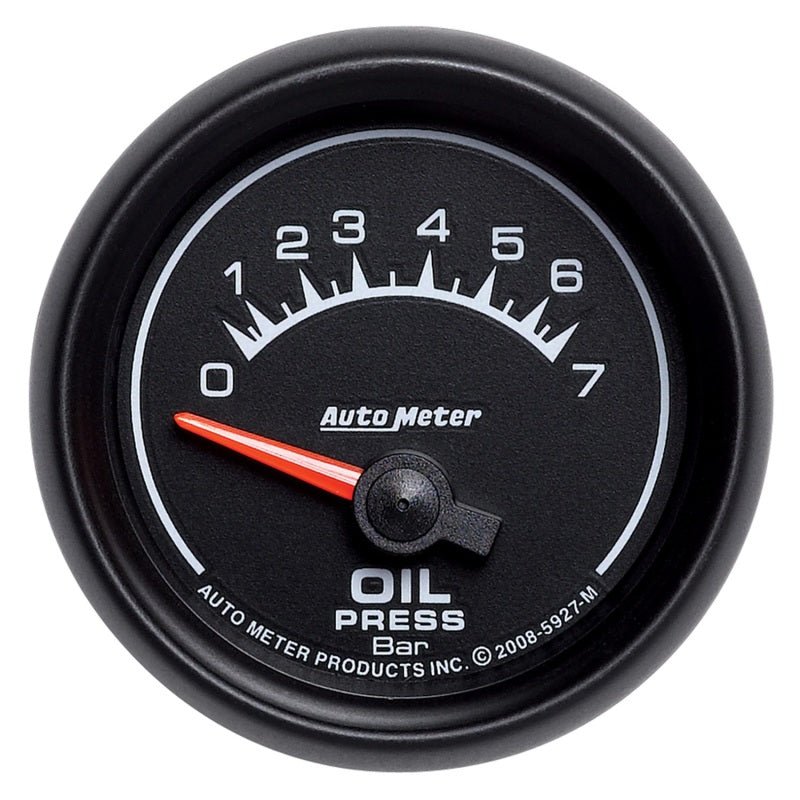 Autometer ES 52.4mm 0-7 Bar Oil Pressure SSE Gauge AutoMeter Gauges