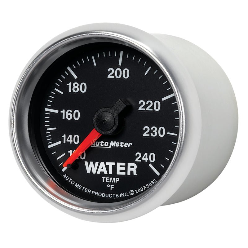 Autometer GS 52mm 120-240 Deg F Mechanical Water Temperature Gauge AutoMeter Gauges