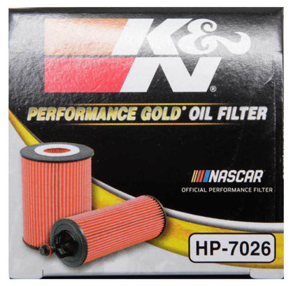 K&N Performance Oil Filter for 14-17 Dodge Durango 3.6L / 14-17 Jeep Grand Cherokee 3.6L