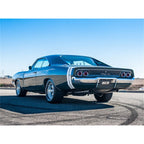Borla CrateMuffler Mopar BB 383/413/426/440 S-Type 2.5in Offset/Offset 14inx4.35inx9in Oval Muffler Borla Muffler