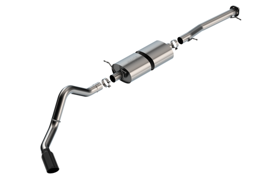 Borla 20-22 Chevrolet/GMC Silverado/Sierra 6.6L T-304 SS Cat-Back S-Type Exhaust - Brushed