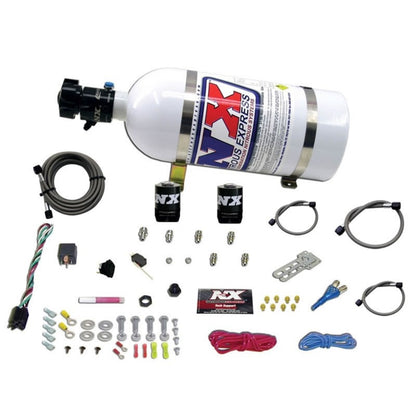 Nitrous Express E85 Universal Nitrous Kit for EFI (Single Nozzle Application) w/10lb Bottle