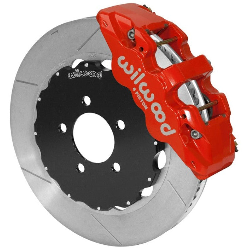 Wilwood AERO6 Front Big Brake Kit 14.00in Red 03-11 Crown Victoria Wilwood Big Brake Kits