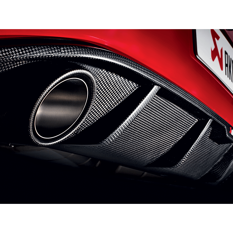 Akrapovic 13-17 Volkswagen Golf GTI (VII) Slip-On Race Line (Titanium) w/ Carbon Tips Akrapovic Muffler