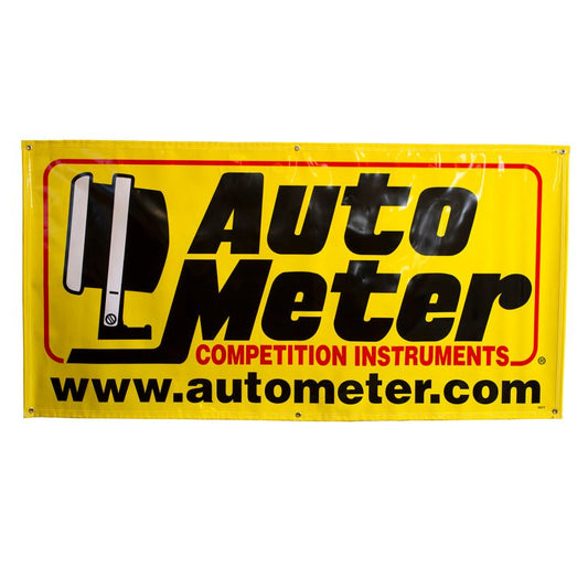 Autometer 6ft x 3ft Race Banner AutoMeter Uncategorized