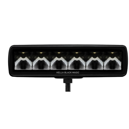 Hella Universal Black Magic 6 L.E.D. Mini Light Bar - Spot Beam Hella Fog Lights