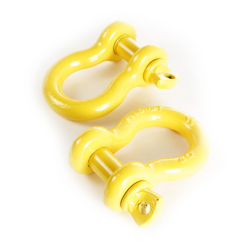 Rugged Ridge Yellow 7/8in D-Rings Rugged Ridge Shackle Kits