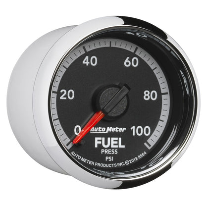 Autometer Factory Match 2 1/6in Full Sweep Electronic 0-100 PSI Fuel Pressure Gauge Dodge Ram Gen 4