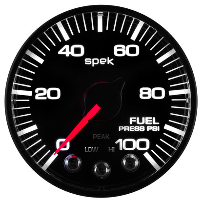 Autometer Spek-Pro - Nascar 2-1/16in Fuel Press 0- 100 psi Bfb Ecu AutoMeter Gauges