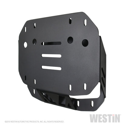 Westin 18-19 Jeep Wrangler JL WJ2 Spare Tire Relocator - Textured Black