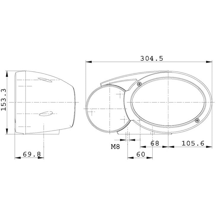 Hella Headlamp Es/Us Fapo Bl Li 0Grm8 Mg 1Eb Hella Driving Lights