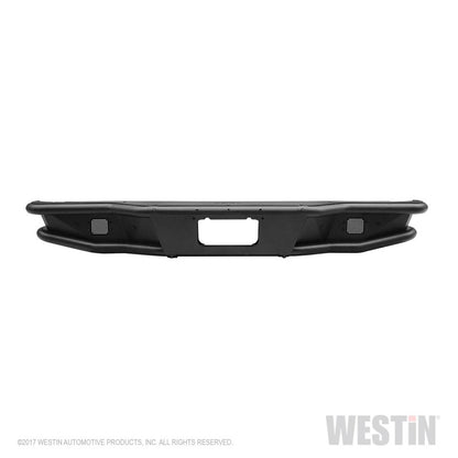 Westin 2016-2018 Chevrolet Silverado 1500 Outlaw Rear Bumper - Textured Black