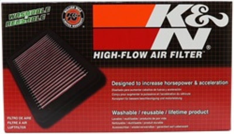 K&N Replacement Air Filter - Panel 10.688in O/S Length x 7.125in O/S Width x 1.125in H