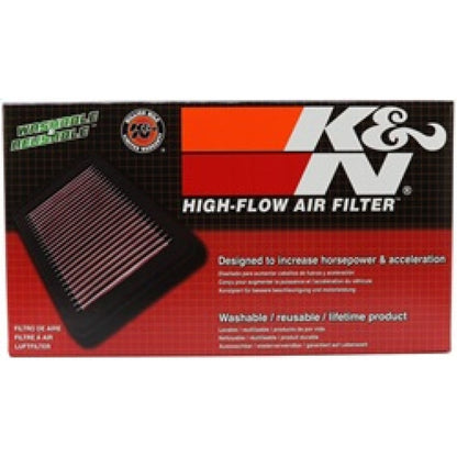 K&N Replacement Air FIlter 10-11 Fiat 500 0.9L L2 / 11 Lancia Ypsilon 0.9L L2 K&N Engineering Air Filters - Drop In