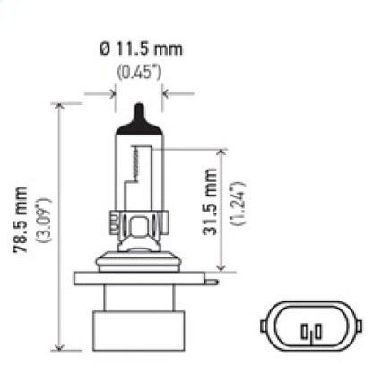 Hella Bulb 9006Xs 12V 80W Xen Wht Xb (2)