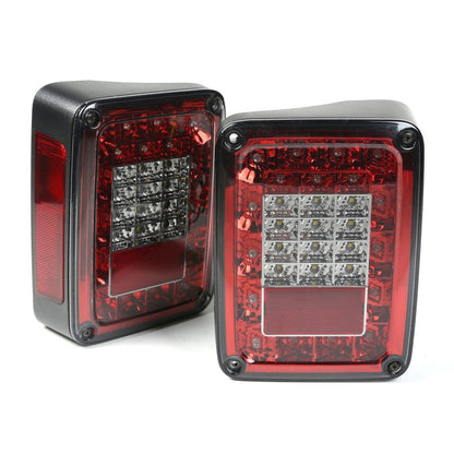 Rugged Ridge Led Tail Light Set Smoke 07-18 Jeep Wrangler Rugged Ridge Light Bars & Cubes