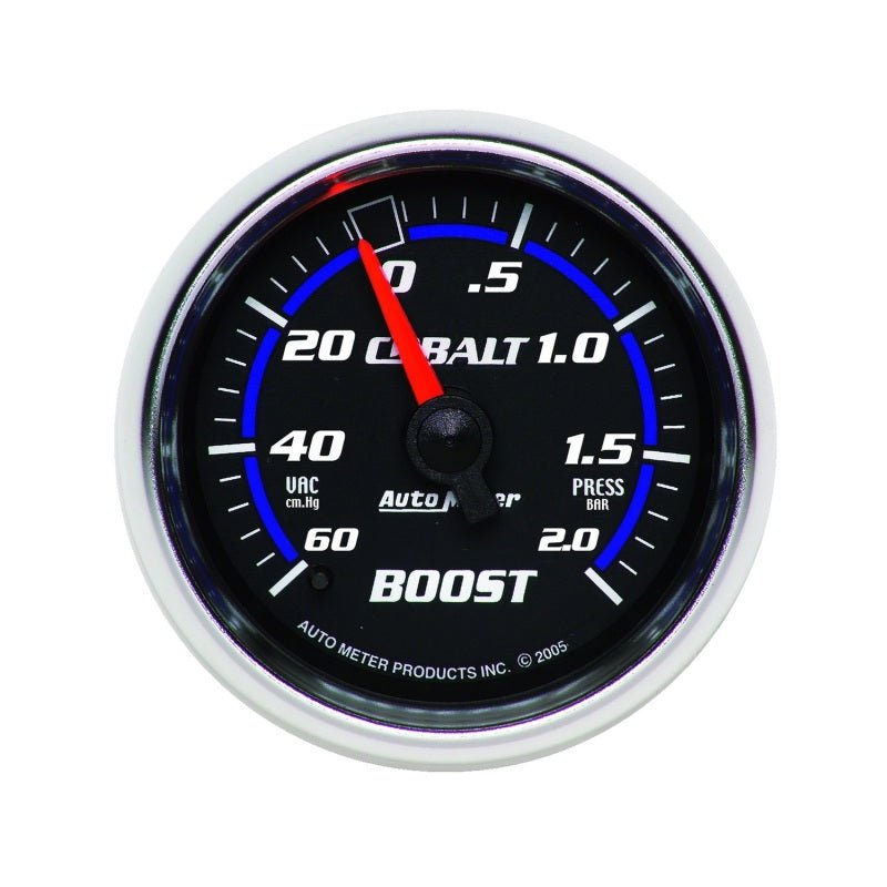 Autometer Cobalt 52mm 2 BAR Mechanical Boost Gauge AutoMeter Gauges