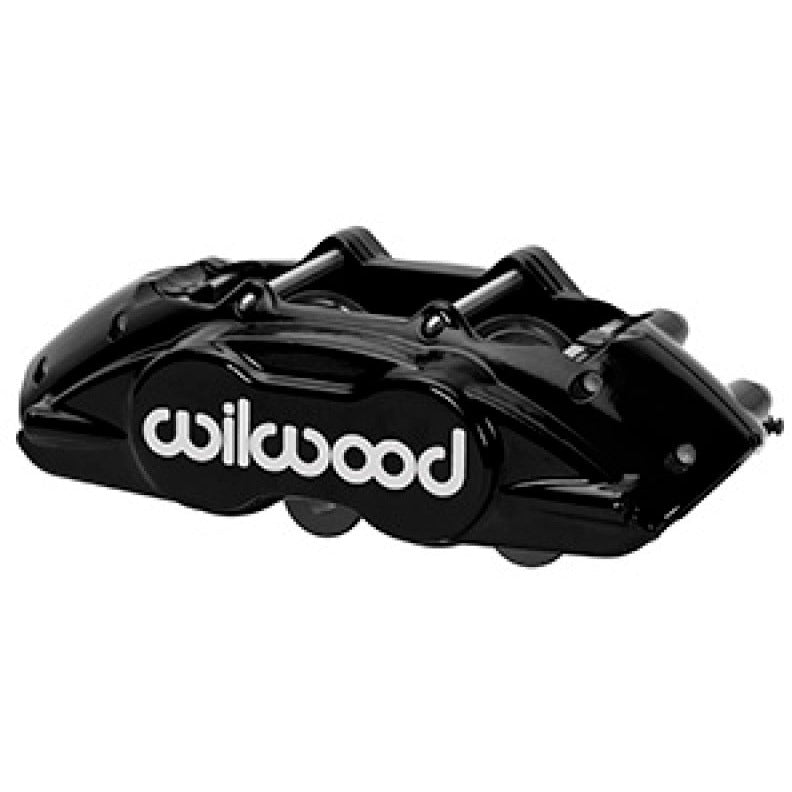 Wilwood Caliper D11 Black 1.62in Piston .81in/.94in Rotor Wilwood Brake Calipers - Perf