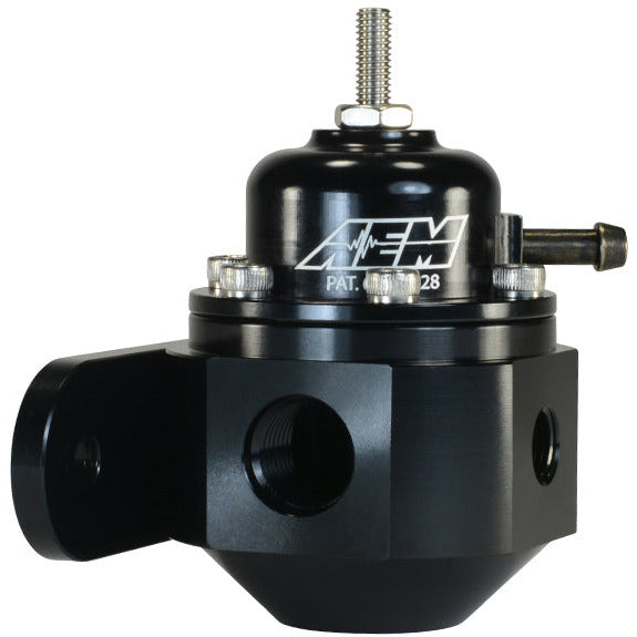 AEM Universal Black Adjustable Fuel Pressure Regulator AEM Fuel Pressure Regulators