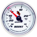 Autometer C2 52mm 30 PSI Mechanical Boost and Vacuum Gauge AutoMeter Gauges
