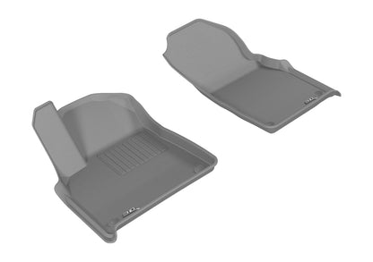 3D MAXpider 2017-2020 Audi Q7/Q8 Kagu 1st Row Floormat - Gray