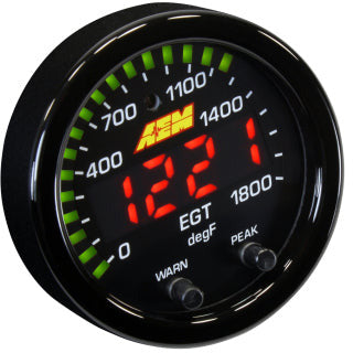 AEM X-Series EGT 0-1800F Gauge AEM Gauges