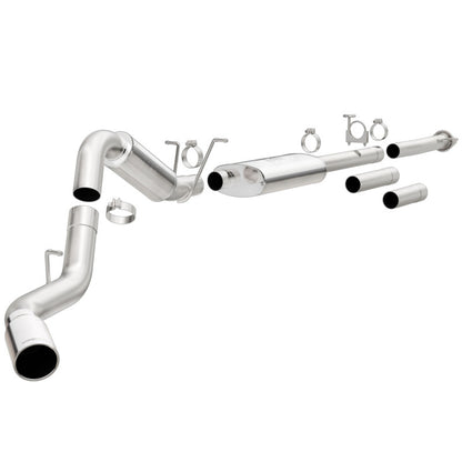 MagnaFlow Stainless Cat-Back Exhaust 2015 Chevy Silverado 2500HD 6.0L P/S Rear Exit 5in