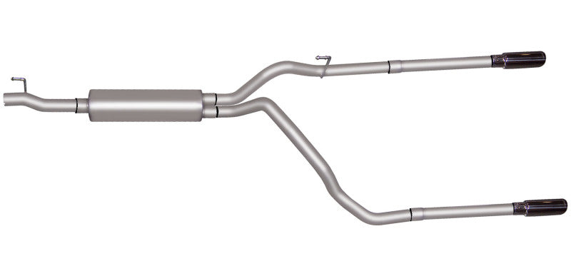 Gibson 2003 Dodge Ram 1500 Laramie 5.7L 2.5in Cat-Back Dual Split Exhaust - Aluminized