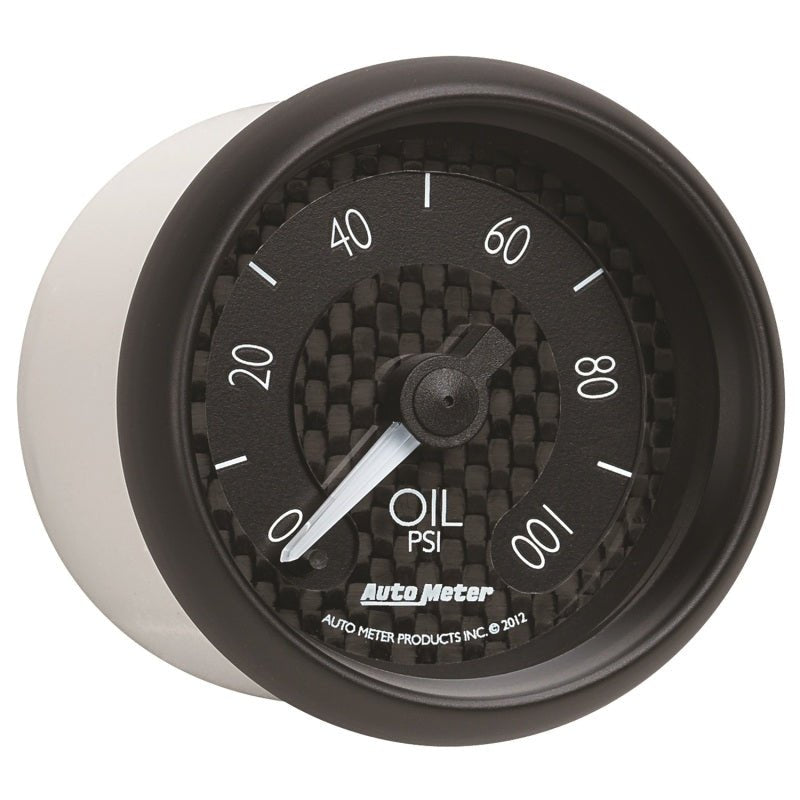 Autometer GT Series 52mm Full Sweep Electronic 0-100 PSI Oil Pressure Gauge AutoMeter Gauges
