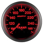 Autometer Elite 52mm 100-260 Degress F Trans Temperature Peak and Warn Gauge w/ Electonic Control AutoMeter Gauges