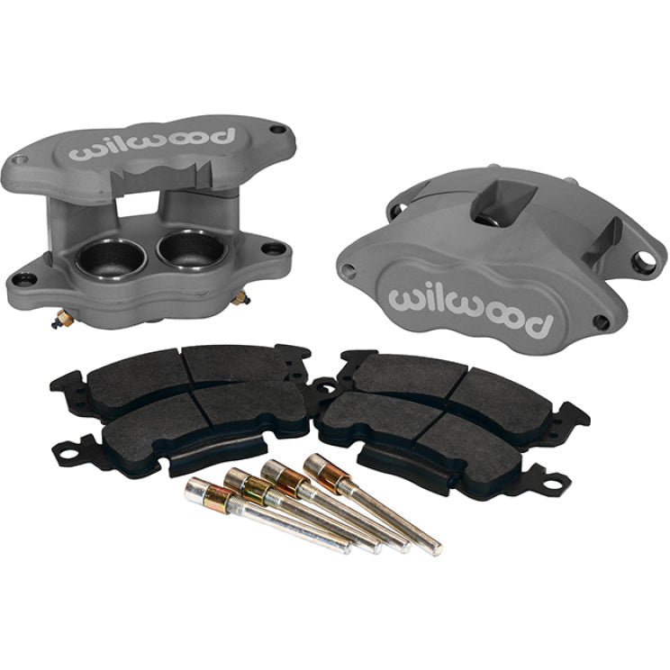 Wilwood D52 Rear Caliper Kit - Grey Ano 1.25 / 1.25in Piston 1.28in Rotor Wilwood Big Brake Kits