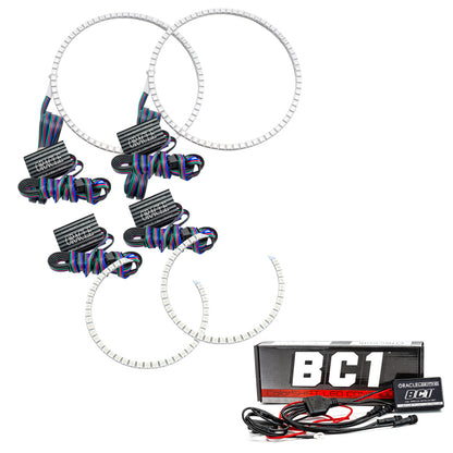 Oracle BMW 3 Series 06-11 Halo Kit - Projector - ColorSHIFT w/ BC1 Controller NO RETURNS