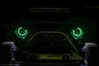 Oracle 7in High Powered LED Headlights - Black Bezel - Dynamic - Dynamic