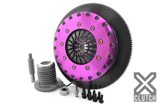 XClutch 07-12 Ford Mustang Shelby GT500 5.4L 9in Twin Solid Ceramic Clutch Kit