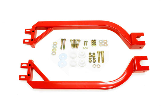 BMR 67-69 1st Gen F-Body Bolt-On Subframe Connectors - Red