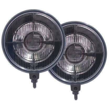 Hella 500 Series 12V Black Magic Halogen Driving Lamp Kit Hella Fog Lights