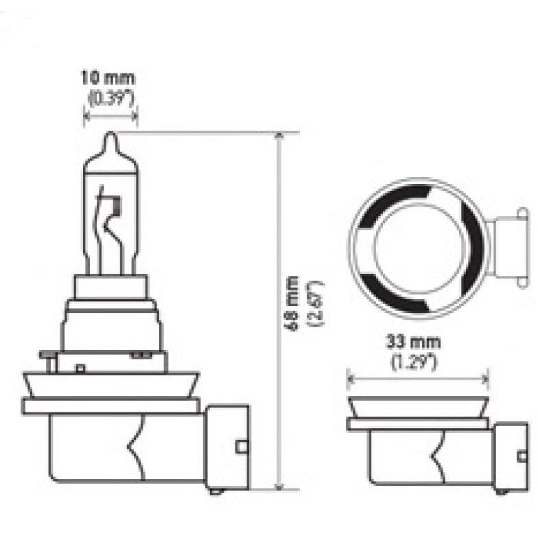 Hella Bulb H16 12V 19W Pgj193 Sb Hella Bulbs