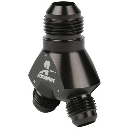 Aeromotive Y-Block - AN-08 - 2x AN-06 Aeromotive Fittings