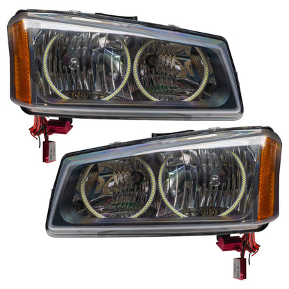 Oracle Lighting 03-06 Chevrolet Silverado Pre-Assembled LED Halo Headlights -UV/Purple