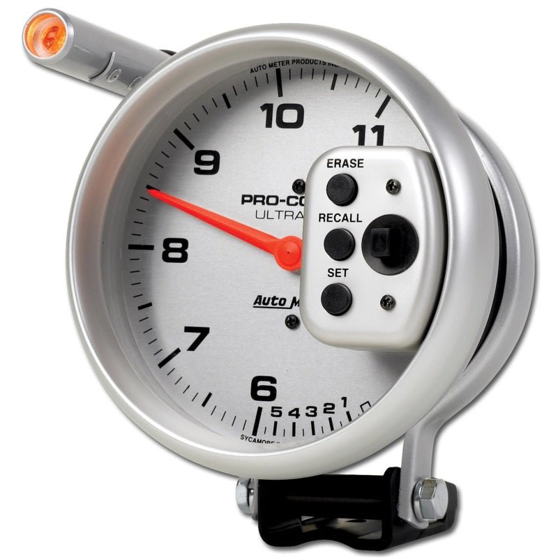 Autometer Ultra-Lite 5 inch 11000 RPM Dual Range w/ Shift-Lite and Memory Tach AutoMeter Gauges